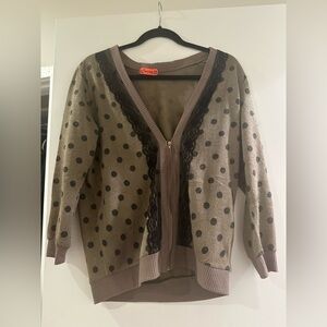 Polka Dot Cardigan
